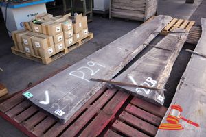 Live Edge Jarrah Slab, 4.4 X 460/680 X 60