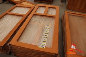 409 · TIMBER DOOR FRAME, CODE: AMBON 2, 2040 x 820 x 25mm