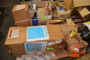 4 X Boxes Of Hydraulic And Fire System Components, Includes: Sandvik Bh0001319 Element Separator, Sandvik Cx002896 Top Drive Hydraulic Motor, Sandvik Hydraulic Motor Cp17014-6 , 2 X Chubb Fire System Manual Actuators Model: 66137/H, On A Pallet. (B9646112)(Po 81955413/02, Plant# 1003)