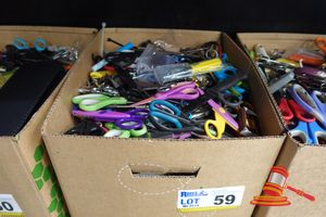 59 · BOX OF ASSORTED SURRENDERED ITEMS, NO INSPECTION