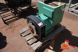 1 X STAMFORD GENERATOR, MODEL: UC.I274F13, SN:X21J441491, 3 PHASE, 160KVA, APPROX; 940MM L X 520MM W X 730MM H, POSS INCOMPLETE, UNTESTED, ON A PALLET (NO ASSET NO) (S44#RITM0896397)