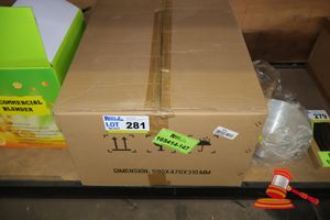 281 · BENCHTOP FRYER DOUBLE PAN 6LT