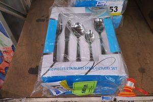 151 · 2x 60PCE CUTLERY SET