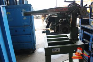 4 · 240V RADIAL ARM SAW, MAGGI ENGINEERING, MADE IN ITALY, SERIAL# 510411003.