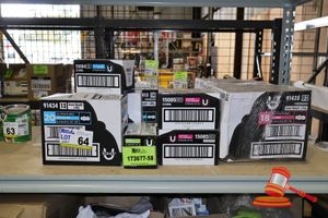Approx 11 X Boxes Of Feminine Hygiene Products, Includes: U By Kotex Ultrathins 18 Super 6 Packs Of 18, U By Kotex Super Slim Tampons 6 Packs Of 32, U By Kotex Mini Slim Tampons 12 Packs Of 16, U By Kotex Ultrathins 20 Regular 6 Packs Of 20, U By Kotex Regular Slim Tampons 6 Packs Of 32 (Boxed)