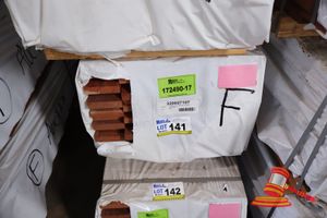 Pack Of Jarrah Skip Dressed, Feature, 100mm X 25mm, 408lm, Pack Size L5.9mt X W550mm X H450mm =900kg, Note: Random Lengths (Pack# 320027107)