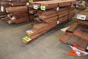 139 · PACK OF JARRAH SAWN, 100 x 38, QTY 2/1.5M, 3/1.2M, 23/0.9M (PACK ID# 6)