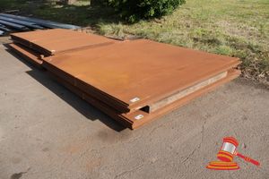 17 · STEEL PLATE 7PC APPROX 2400mm x 2495mm x 16mm (B4491294), (PO NA, PLANT# 1001)