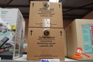 2x BOXES OF GUARDSMAN REVITALISING LEMON OIL, 473ml
