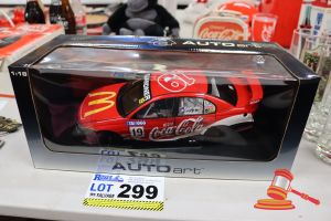 299 · VINTAGE COCA-COLA AUTO ART DETAILED SCALE MODEL CAR FOR ADULT COLLECTORS
