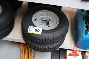 90 · 2x TYRES, 4.80/4.00-8