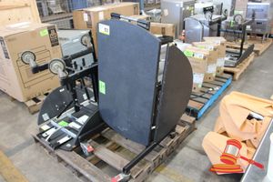 53 · 1 X SICO FOLDING ROOM SERVICE TABLE, (SOME MARKS) - USED