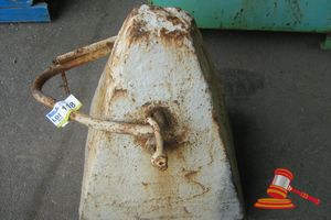 Steel Counterweight, Approx 600kg