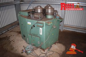 5 · Roundo 3 Rolls Steel Profile Bending Machine *Model R-3/ YOM 1997 *Capacity: Angle 75x7mm, Flat 200x20, SHS 45x45, Pipe SmmDia