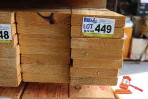 449 · 14x LENGTHS OF NON-STRUCTURAL, UNTREATED PINE TIMBER, APPROX 170 x 35mm x 2.4m