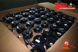Unused Lot of 125 Automotive 12 Volt Air Conditioning Fan Motors, Type EM00019247