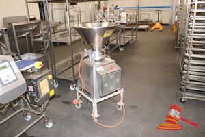127 · STREPHAN MIKROCUT EMULSIFIER. STAINLESS STEEL. MOBILE. 3 PHASE (PLUG). APPROX 450 X 550 X H1300MM. NO BLADE/MIXER OR OUTLET ATTACHMENT. NOTE: REMOVED FROM SERVICE 24TH JULY 2026