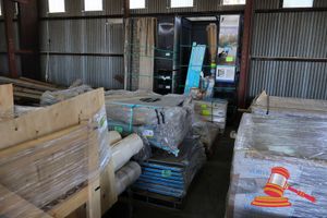 FORTRESS FENCING SYSTEM AND DISPLAY CONSISTING OF - FORTRESS POST, BLACK, 50mm x 50mm, 1.290m 59351028 28/EACH APPROX - FORTRESS POST WITH BRACKET, BLACK, 50mm x 50mm, 1.067m, 5934225 25/EACH APPROX - FORTRESS GATE KIT, BLACK, 1016mm (PANEL REQ) 59564018 4/EACH APPROX - FORTRESS PANEL, BLACK, 1016mm, 1-760M 59140798 9/EACH, 16/EACH - ITIW - ITINS APPROX - FORTRESS TOP RAIL, BLACK, 60 x 50 2.385M, 8/EACH ITIW 59501968 - FORTRESS POST CAP,BLACK 3/EACH,50mm 59500028 - FORTRESS BRACKET, BLACK (BAG O