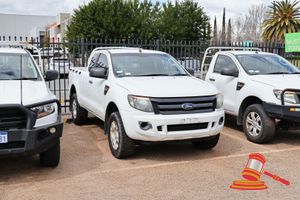 2013 Ford Ranger Extra Cab White, 4 x 2, Auto, Diesel Reg #: Unlicensed ODO: 165,097 kms Showing on Clock Eng #: P4AT118783 VIN: MNAUM1F80DW204897 Features: Air Conditioning, Power Steering, Spare Tyre (Asset # LV3274)*Key # 34 (WP#4946) Condition: Paint Chips to Driver's Door, Scratched/Light Rust on Tray, Rubber Detaching from Wiper Blades Panel: FAIR, Paint: FAIR, Glass: FAIR, Tyres: FAIR Dash: FAIR, Upholstery: FAIR, Floor: FAIR Overall Condition: FAIR