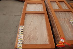 408 · TIMBER DOOR FRAME, CODE: AMBON 3, 2040 x 820 x 25mm