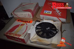 8 x Unused SPAL 24Volt Automotive A/.C Pusher Fans, VA07-BP12, VA59-BP70, VA70-BP7,