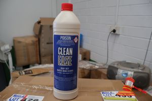2x BOXES OF CLEAN EASY HEAVY DUTY DRAIN CLEANER, 1L PER BOTTLE, 20x BOTTLES TOTAL