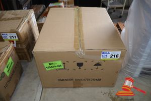 216 · BENCHTOP FRYER DOUBLE PAN 6LT