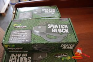 BOX OF IRONMAN 4x4 SNATCH BLOCK, 8000kgs