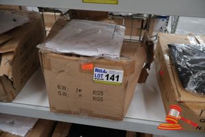 141 · APPROX 20x WHITE SHORT SLEEVE CHEFS JACKETS, SIZE: L