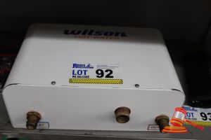 Wilson Hot Water System, Untested