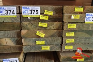 6x Lengths Of Non-Structural, H4 Treated Pine Timber, Approx 240 X 45mm X 2.4m