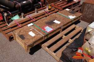 Caterpillar Grill Assembly Rh, P/N 347-7996, Approx; 1.85m W X 540mm D X 50mm H (Boxed, On Pallet)