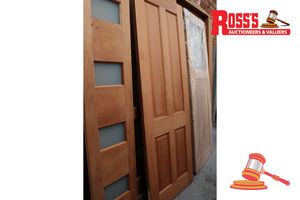 337 · TIMBER DOOR, CODE: RINJANI, 2040 x 720 x 35mm
