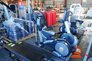 5 · 1 X SPORTOP ELLIPTICAL CROSS TRAINER, MODEL: E7000 PLUS, (SOME MARKS)