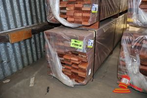 37 · Jarrah 65x20 Decking, Random length, 360 L/M, 25.2M2 WITH A 5mm GAP, TRANSPORT SIZE 3MTR x 400 x 400 (pack# 30)