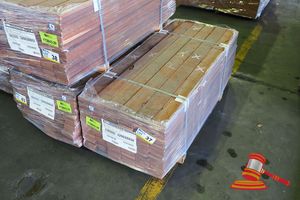 37 · PACK OF JARRAH DECKING 86 x 19 x 1.2mt, FEATURE, 144 LM, PACK# 320028856, TRANSPORT DIMS - L 1200 x H 450 x W 500.