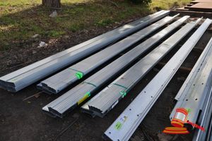 33 · 1 X PACK OF GALVANISED STEEL Z PURLINS APPROX 150 X 1.5MM, 12PCS 7.7M