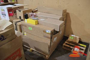 61 · ASSORTED CATERPILLAR PARTS, INCLUDES: CATERPILLAR TUBE AS P/N:419-0513, VA700156 VMAC 500HR SERVICE KIT, KAESER OIL-FILTER P/N:6.3464.1 B1, CATERPILLAR CONNECTION-AIR TRANSFER P/N:4007882 (POSS UNUSED, BOXED, ON A PALLET)