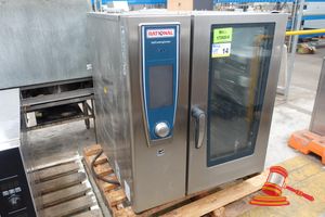 14 · 1 X RATIONAL SELFCOOKINGCENTER COMBI OVEN, MODEL: SCC WE 101, 20.2 KW, SN:E11SI18072682216, APPROX L850 X W900 X H1100MM, 3 PHASE, UNTESTED