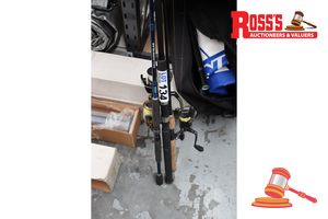 3x ASSORTED FISHING RODS