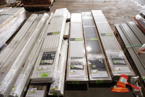 Perma Timber Quickboard Ceiling/Wall Lining - Vj Profile. Pvc - Arctic White Colour Finish. Easy Instal, Maintenance Free. Size 300 X 2700 X 9mm. 2 Boards Per Pack X 3 Packs (Approx 4.86m2). Unused. Note: Not Suitable For Use In Direct Sunlight Or Strong Reflective Light