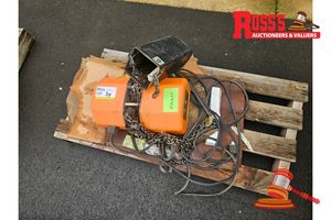 1 Tonne Hitachi Electric Chain Hoist, (Ps1853)