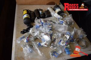 Unused Lot of 60 Packages of Automotive Air Conditioning Maintenance Parts, In-Line Splicer Kits, Terminals, Strip Down Kits etc