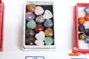 106 · MIXED GEMSTONE HEARTS