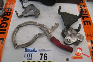 76 · QTY OF ASSORTED OIL-FILTER REMOVERS
