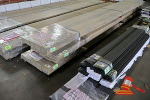 25 X Permatimber Wpc Composite Solid Decking Boards- American Oak. Size 146 X 23 X 5400mm. Approx 19.5 Sqm Eco Friendly Made From 87% Recycled Materials, Non-Corrosive/Uv Stabilised, Pest Resistant, Easy Installation, Low Maintenance.
