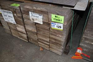 129 · JARRAH SKIP DRESSED, FEATURE,145mm x 25mm, 104LM, RANDOM LENGTHS, QTY 0.390M3 (L2000 x W420 x D500 TRANSPORT SIZE ONLY APPROX) (PACK# 2457128)