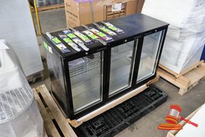 3 Door Back Bar Fridge