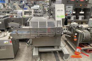 27 · POLY-CLIP SYSTEM CLIPPER MACHINE. MODEL: ICA 8700. MOBILE. 3 PHASE (PLUG). STAINLESS STEEL. APPROX; 1.2M W X 1.9M H X 90CM D. (UNTESTED)