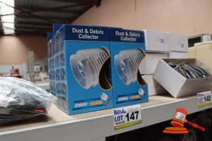 147 · 4x DUST & DEBRIS COLLECTORS